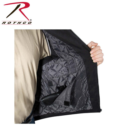 Rothco Concealed Carry Backwoods Canvas Vest Size M – Durable Water-Resistant CCW Vest with Multiple Storage Pockets