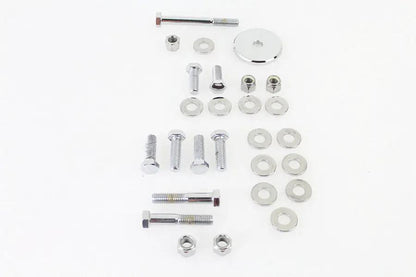 Colony Chrome Plated Lower Engine Mount Kit for Harley Davidson FLT Models by Colony