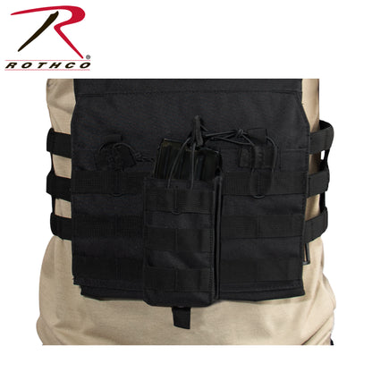 Rothco MOLLE Open Top Single Mag Pouch Black - Part Number 31002
