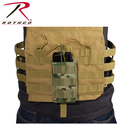 Rothco MOLLE Open Top Single Mag Pouch MultiCam Part 31003
