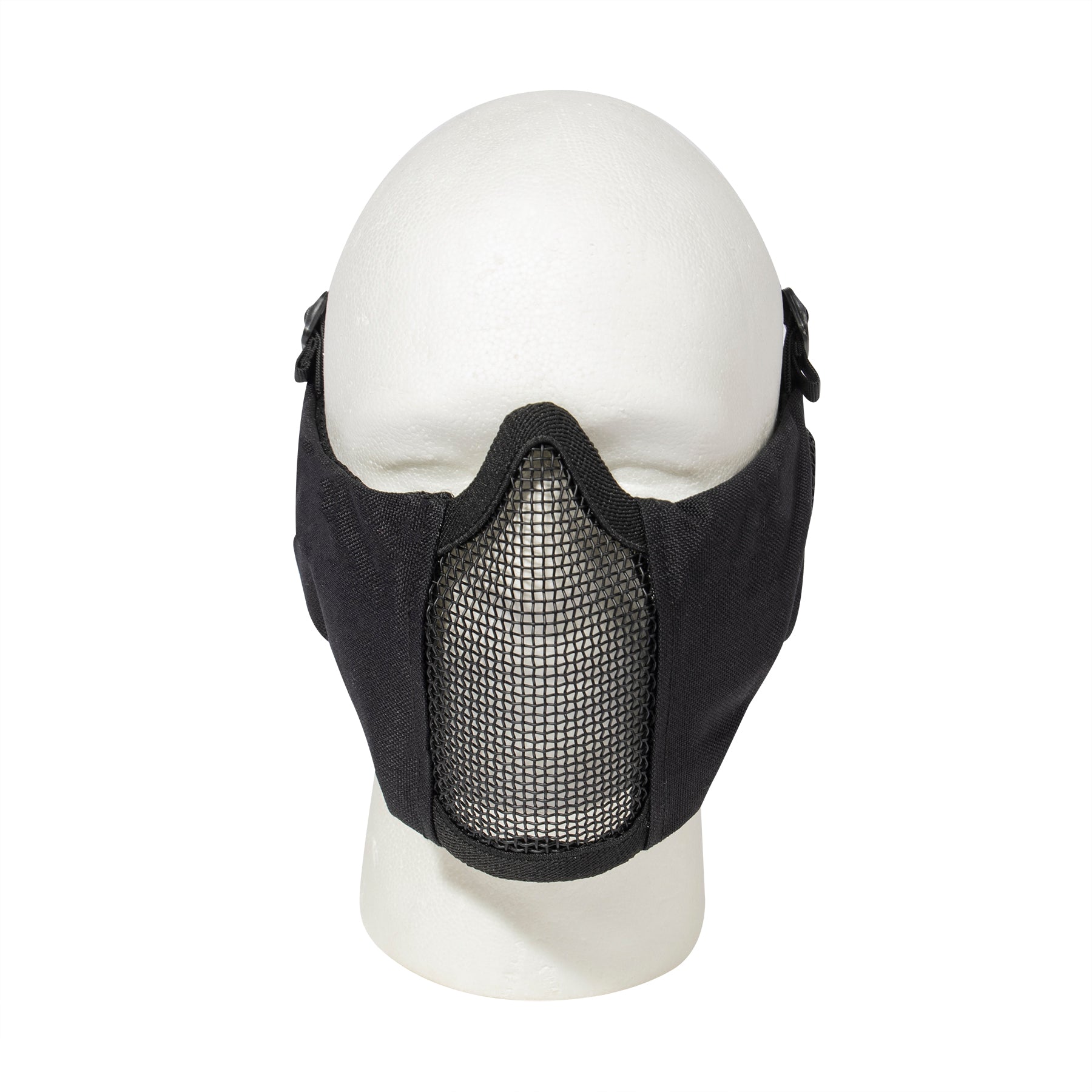 Rothco Steel Half Face Mask with Ear Guard - Black (Part Number 10857)