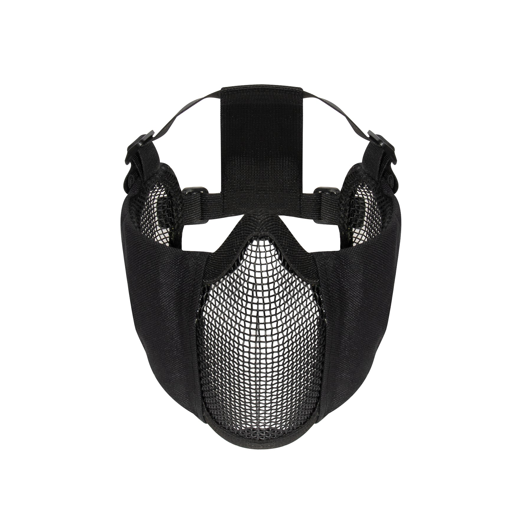 Rothco Steel Half Face Mask with Ear Guard - Black (Part Number 10857)
