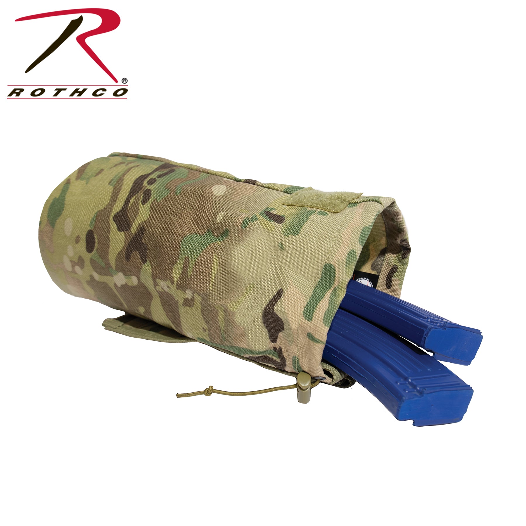 Rothco XL MOLLE Roll-Up Utility Dump Pouch MultiCam Part 51017