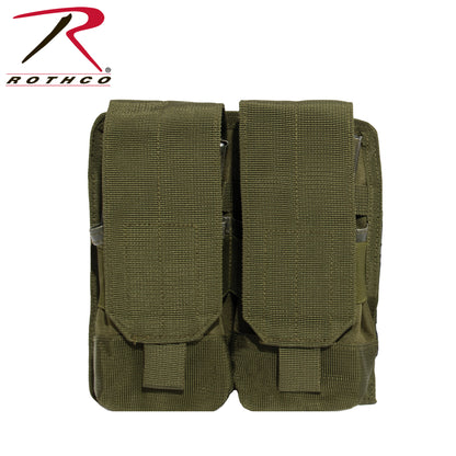Rothco MOLLE Universal Double Rifle Mag Pouch - Olive Drab, Part Number 51003-OD