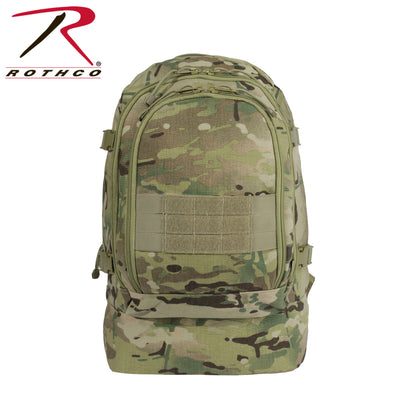 Rothco Skirmish 3 Day Assault Backpack MultiCam - Tactical Military Pack with Multiple Compartments