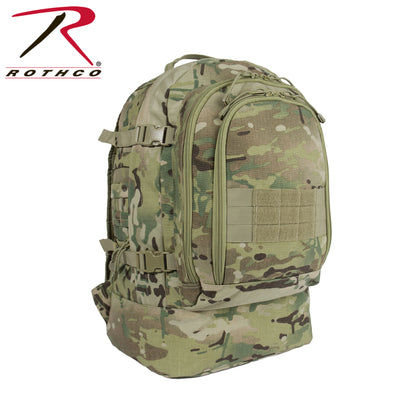 Rothco Skirmish 3 Day Assault Backpack MultiCam - Tactical Military Pack with Multiple Compartments
