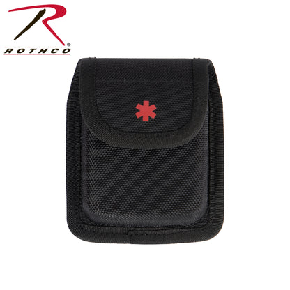Rothco Narcan Nasal Spray Pouch Black - EMT and Law Enforcement Medical Supply Holder Part Number 70630