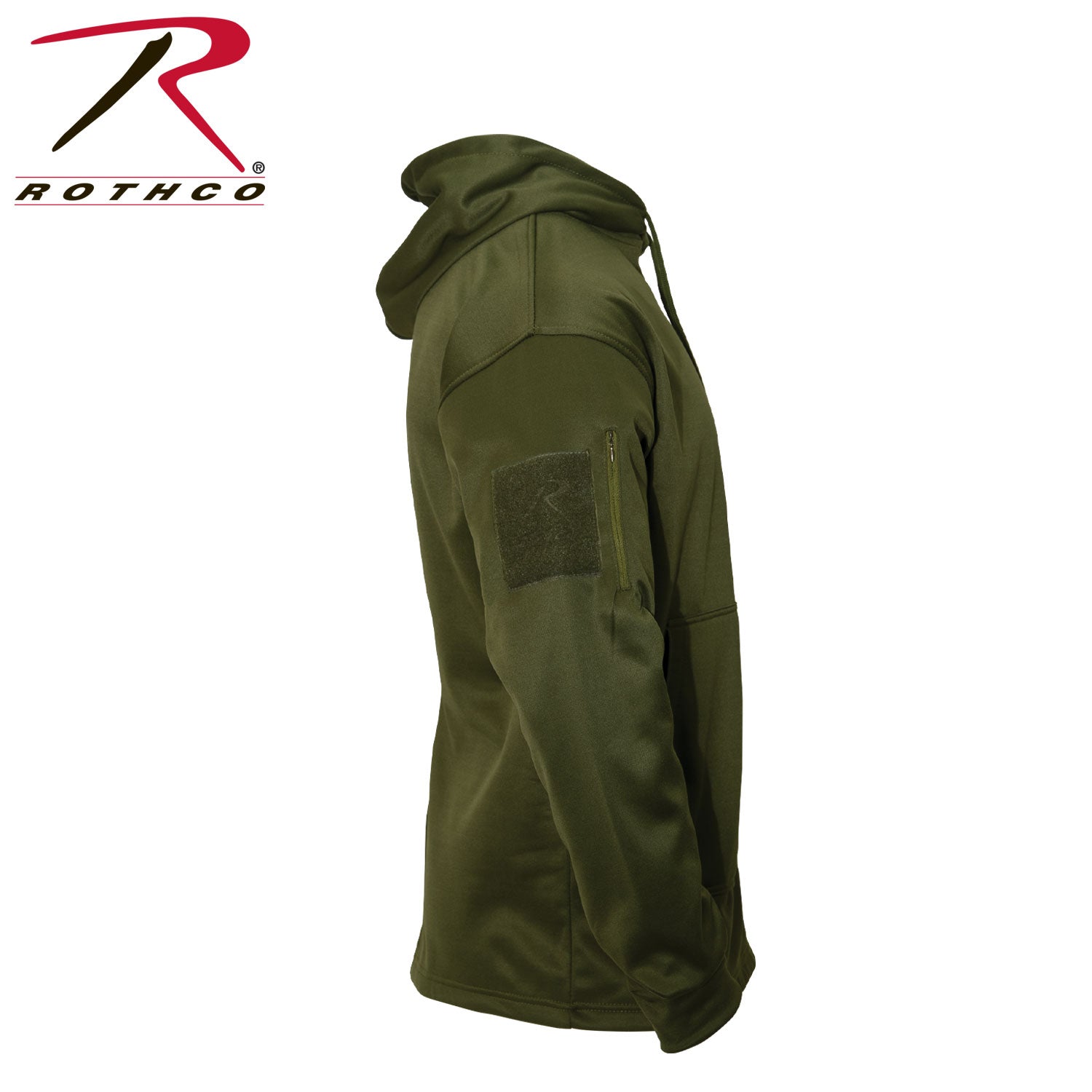 Rothco Concealed Carry Hoodie Olive Drab Size 5XL – Discreet Carry and All-Day Comfort