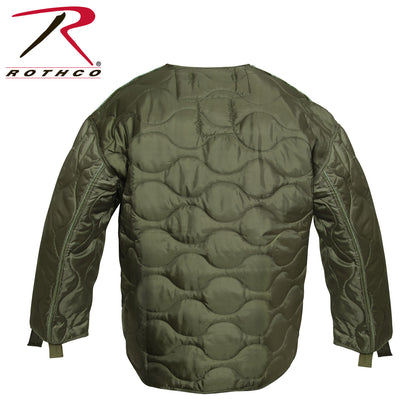 Rothco M-65 Field Jacket Liner Olive Drab Size XS – Lightweight Insulating Layer for Versatile Wear