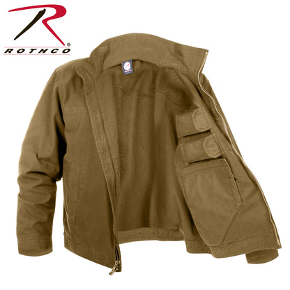 Rothco Lightweight Concealed Carry Jacket 4XL in Coyote Brown