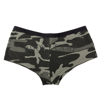 Rothco Black Camo Booty Camp Booty Shorts 2XL