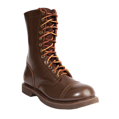 Rothco Brown Leather Jump Boot - 10 Inches, Size 11