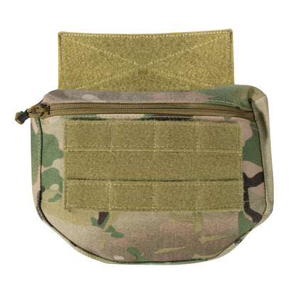 Rothco MOLLE Front Pouch MultiCam - Tactical Gear Compatible with Plate Carriers