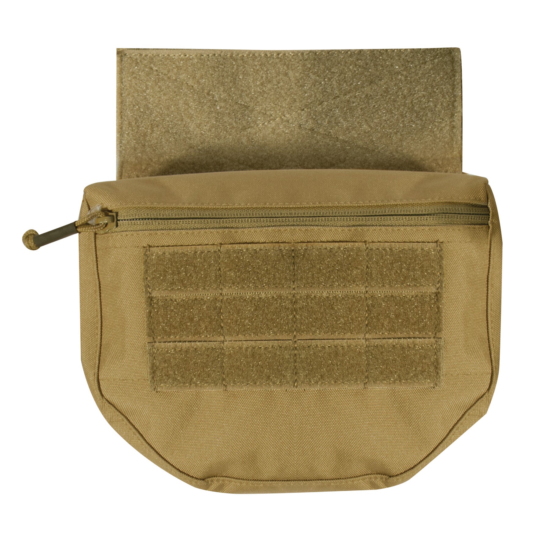 Rothco MOLLE Front Pouch in Coyote Brown Part 42012 – Tactical Plate Carrier Accessory