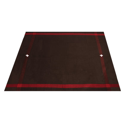 Rothco Swiss Wool Blanket with Cross - Heavyweight 70% Wool Emergency Blanket, 62 x 80 inches