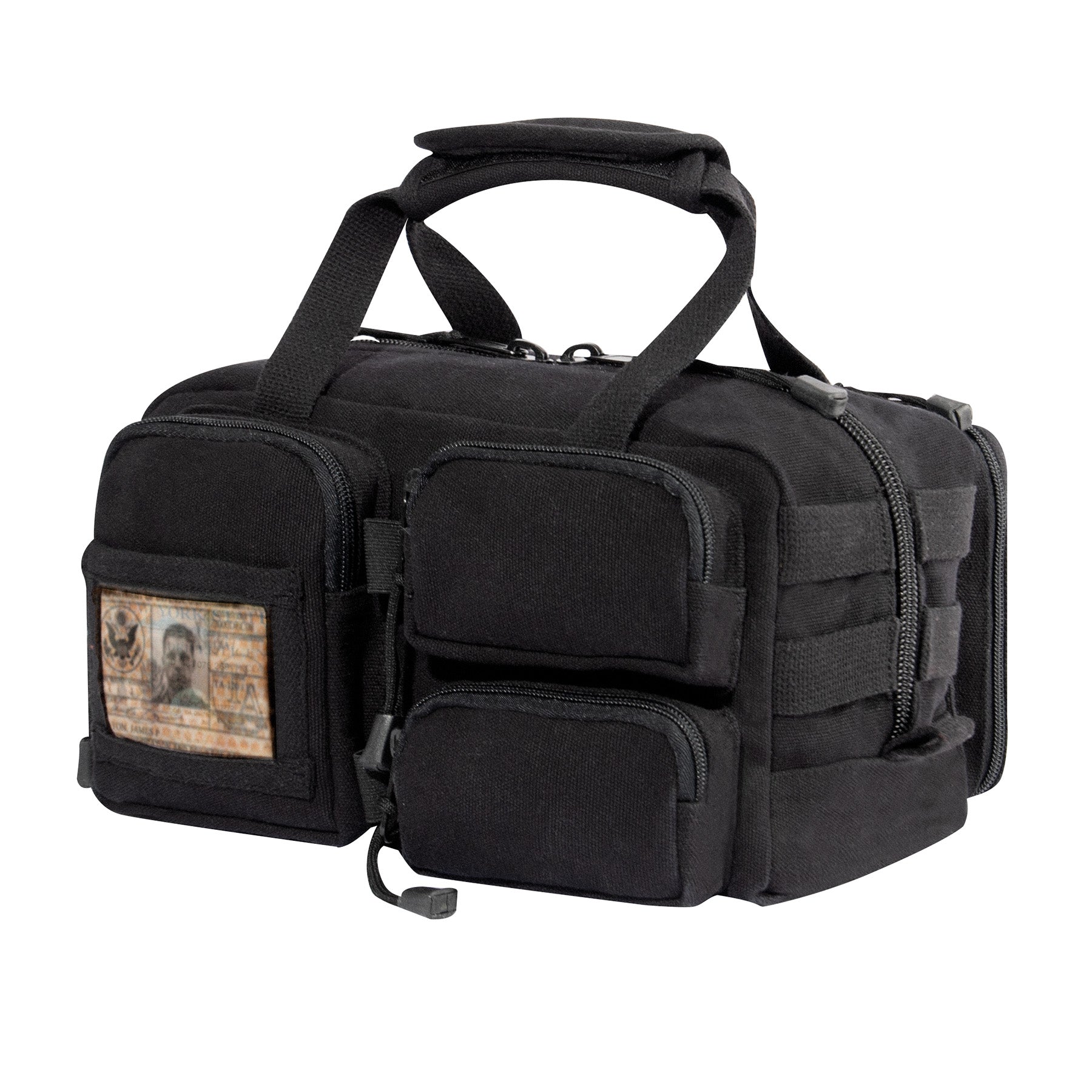 Rothco Canvas Tactical Tool Bag with MOLLE Webbing and Multiple Storage Compartments