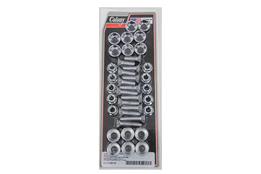 Colony Rear Fender Strut Mounting Kit for Harley Davidson FXST Models by Colony