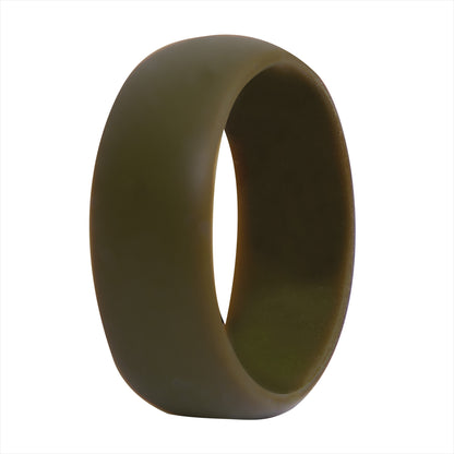 Rothco Silicone Ring Olive Drab Size 10 – Durable Medical-Grade Tactical Wedding Band