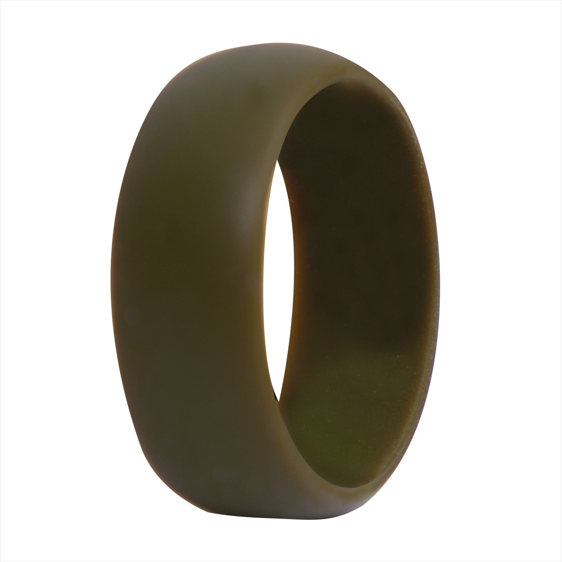 Rothco Silicone Ring Olive Drab Size 11 - Durable & Comfortable Tactical Wedding Band