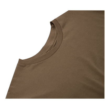 Rothco Athletic Fit Solid Color T-Shirt Brown Size 3XL