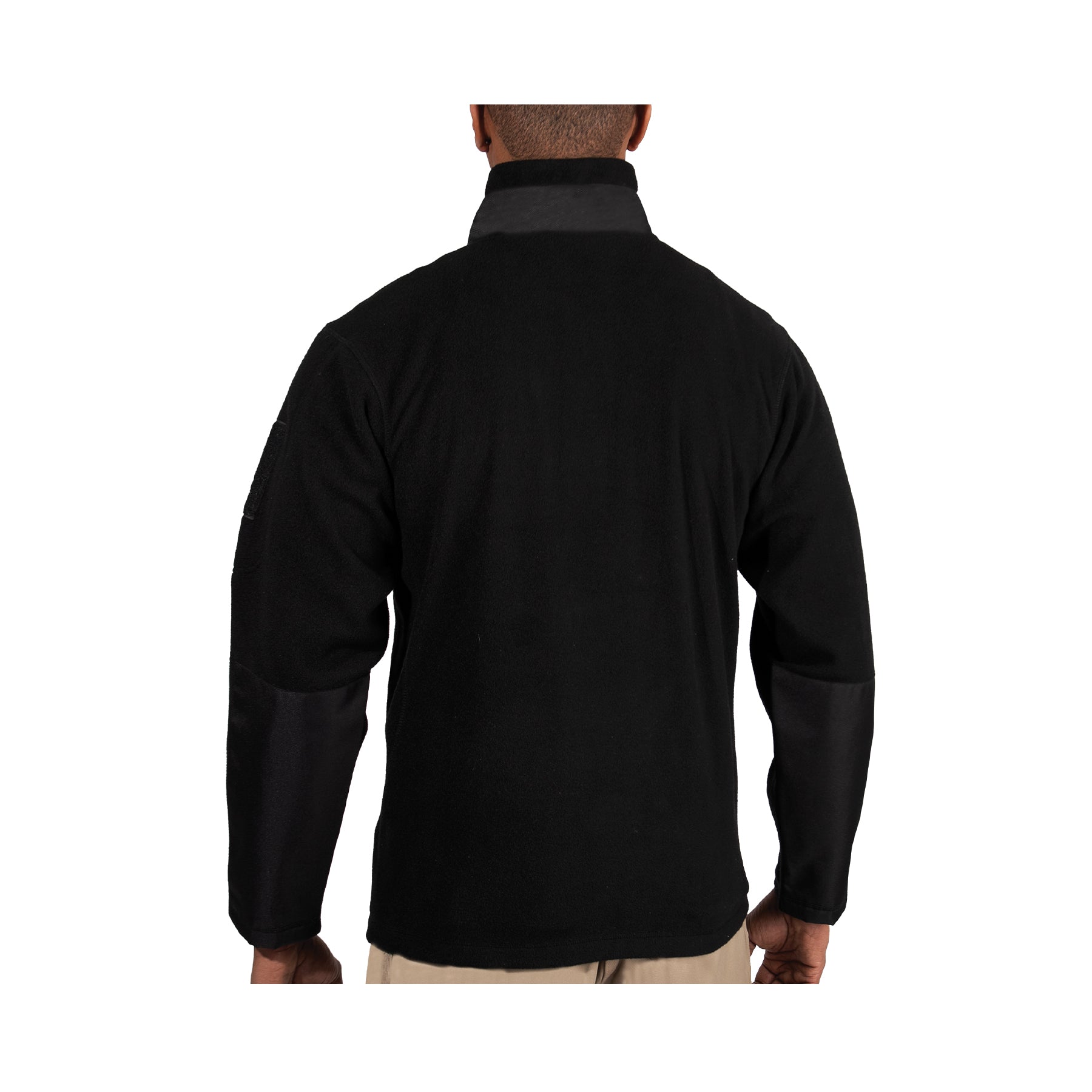 Rothco Quarter Zip Fleece Pullover Black Size S – Durable and Comfortable Tactical Layer