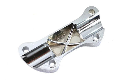 MCM Skull Riser Top Clamp Chrome for Harley Davidson FX Models by MCM