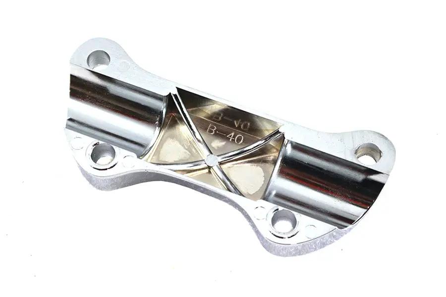 MCM Skull Riser Top Clamp Chrome for Harley Davidson FX Models by MCM