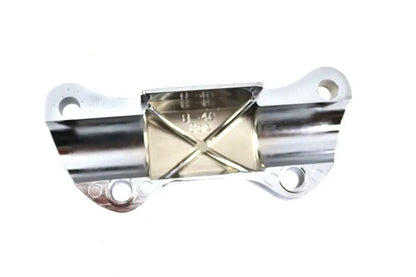 MCM Skull Riser Top Clamp Chrome with Long Skirt for Harley Davidson FX 1973-1982 by MCM