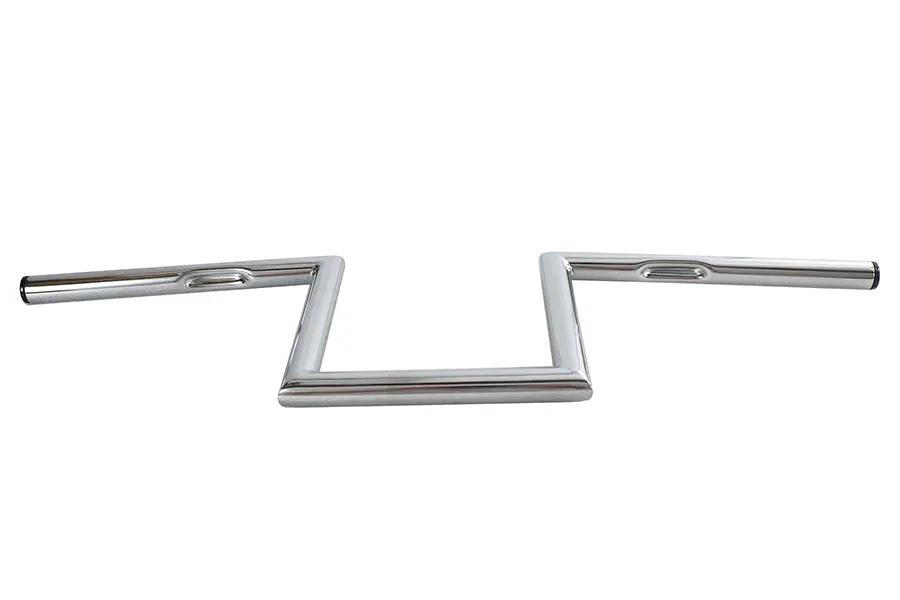 V-Twin 8 Inch Z-Bar Handlebar Chrome Part 20320 for Custom Motorcycles by V-Twin