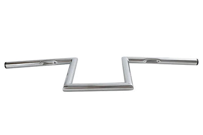 V-Twin 8 Inch Z-Bar Handlebar Chrome Part 20320 for Custom Motorcycles by V-Twin