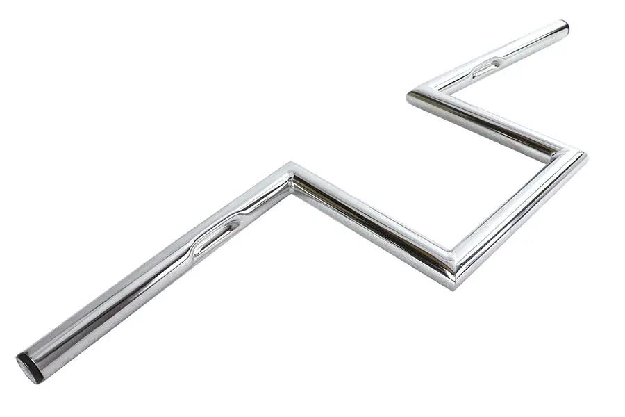 V-Twin 8 Inch Z-Bar Handlebar Chrome Part 20320 for Custom Motorcycles by V-Twin