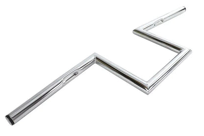 V-Twin 8 Inch Z-Bar Handlebar Chrome Part 20320 for Custom Motorcycles by V-Twin