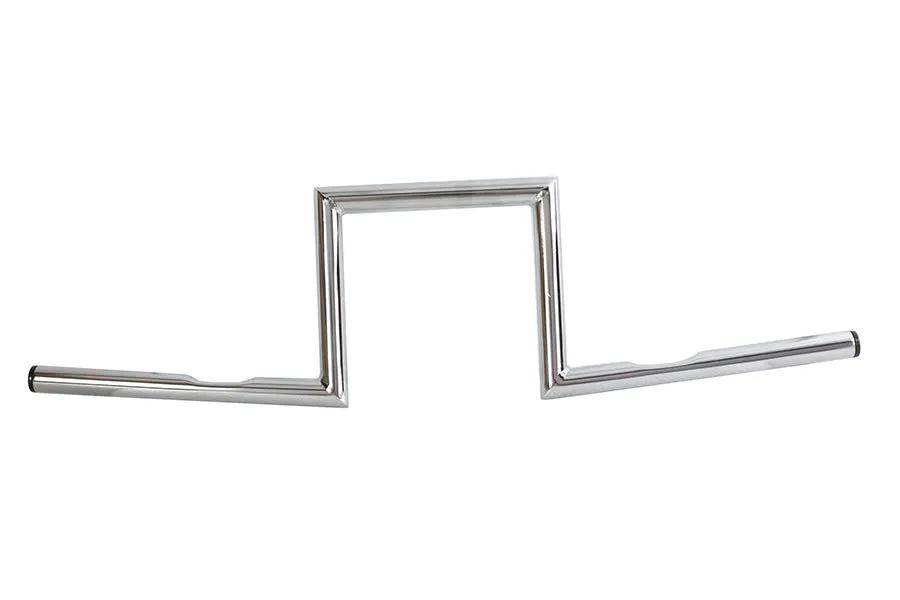 V-Twin 8 Inch Z-Bar Handlebar Chrome Part 20320 for Custom Motorcycles by V-Twin