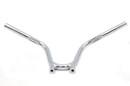 V-Twin 1 Inch NYC Handlebar Chrome - Classic Motorcycle Handlebar with Indented Design by V-Twin