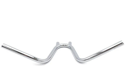 V-Twin 1 Inch NYC Handlebar Chrome - Classic Motorcycle Handlebar with Indented Design by V-Twin