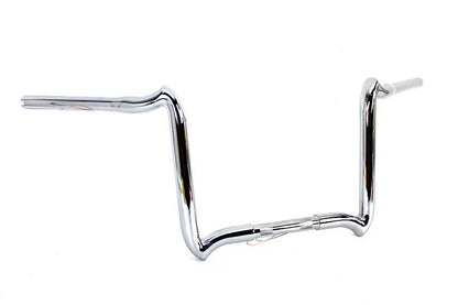 MCM 12-Inch Road Glide Handlebar Without Indents Chrome for Harley Davidson FLTR by MCM