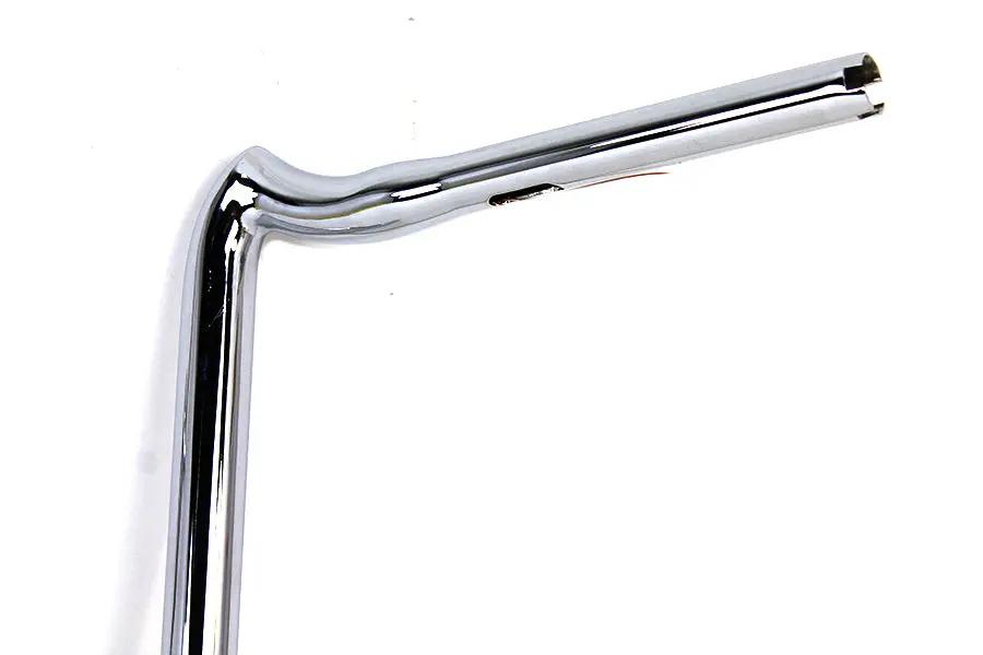MCM 12-Inch Road Glide Handlebar Without Indents Chrome for Harley Davidson FLTR by MCM