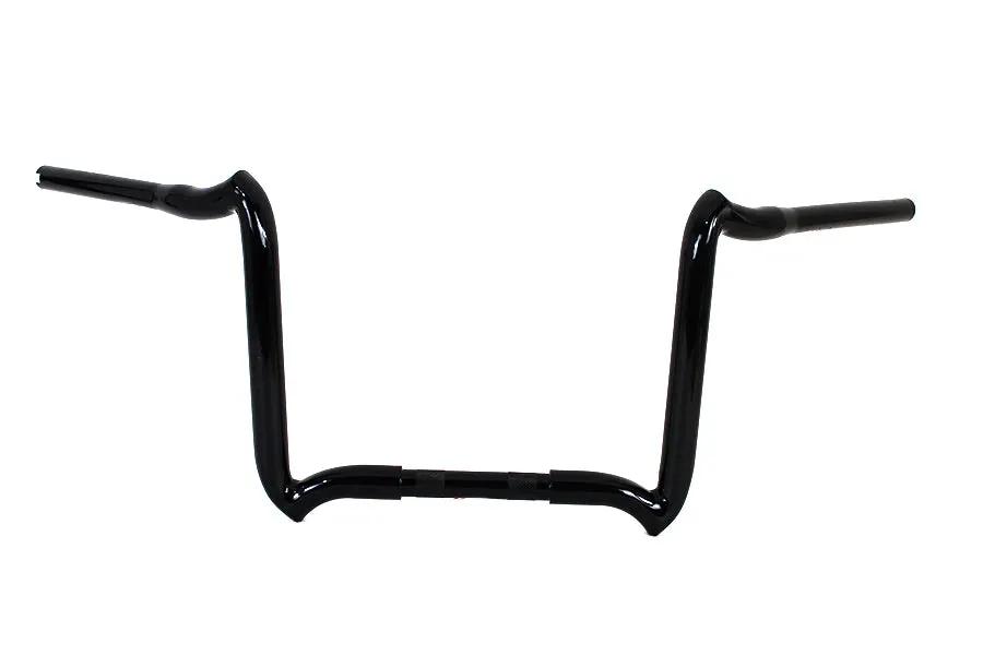 MCM 20277B 12-Inch Black Road Glide Handlebar for Harley Davidson FLTR (2008-2014) by MCM