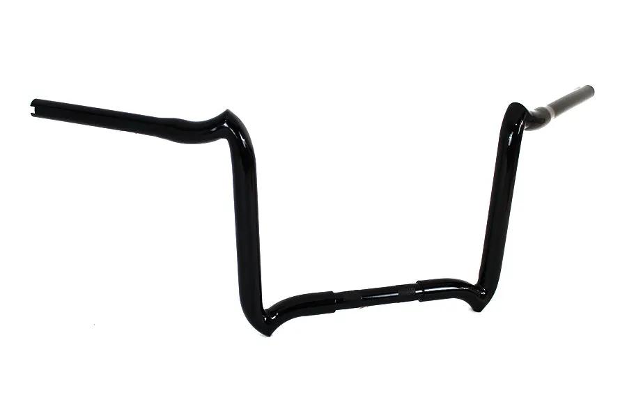 MCM 20277B 12-Inch Black Road Glide Handlebar for Harley Davidson FLTR (2008-2014) by MCM