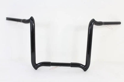 MCM 20278B 14 Inch Road Glide Handlebar for Harley Davidson FLTR - Black by MCM