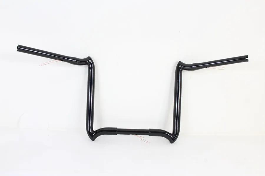 MCM 20278B 14 Inch Road Glide Handlebar for Harley Davidson FLTR - Black by MCM