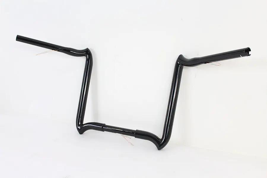 MCM 20278B 14 Inch Road Glide Handlebar for Harley Davidson FLTR - Black by MCM