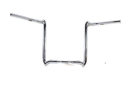 MCM 20279 16 Inch Road Glide Handlebar Without Indents Chrome for Harley Davidson FLTR Models by MCM