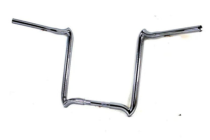 MCM 20279 16 Inch Road Glide Handlebar Without Indents Chrome for Harley Davidson FLTR Models by MCM
