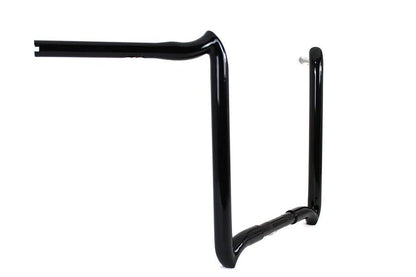 MCM 16 Inch Road Glide Handlebar Without Indents in Black – Model 20279B for Harley Davidson FLTR (2008-2014) by MCM