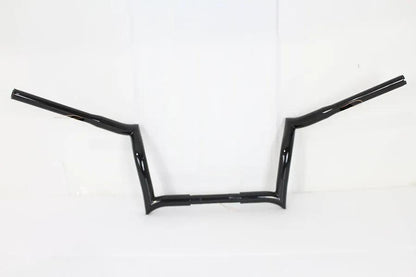 MCM 25-0150 10 Inch Z-Bar Handlebar for Harley Davidson FLT - Black by MCM