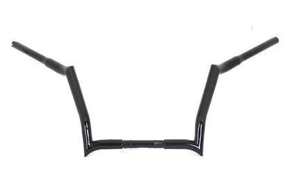 MCM 12 Inch Z-Bar Handlebar Without Indents Black for Harley Davidson FLT (Part #20268B) by MCM