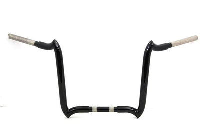 MCM 25-0152 14 Inch Z-Bar Handlebar without Indents for Harley Davidson FLT by MCM