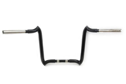 MCM 25-0152 14 Inch Z-Bar Handlebar without Indents for Harley Davidson FLT by MCM