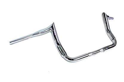 MCM 10 Inch Bagger Ape Style Handlebar Chrome for Harley Davidson FLHT (2014-2023) by MCM